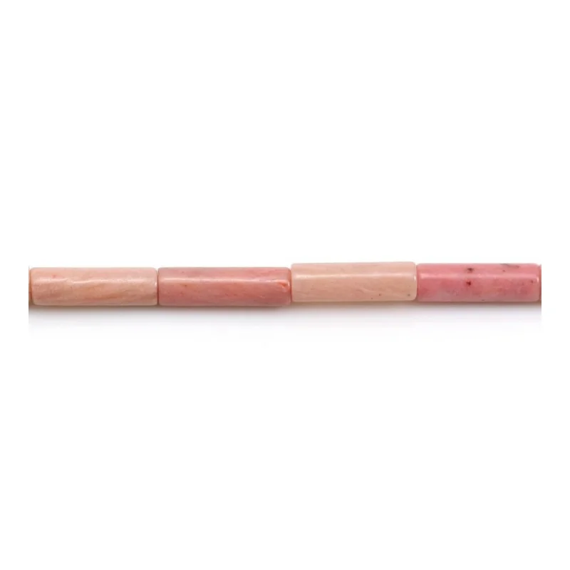 

Chinese Rhodochrosite Beads Strand Cylindrical 4x13mm For Making Jewelry Bracelet Craft DIY Necklace Earrings