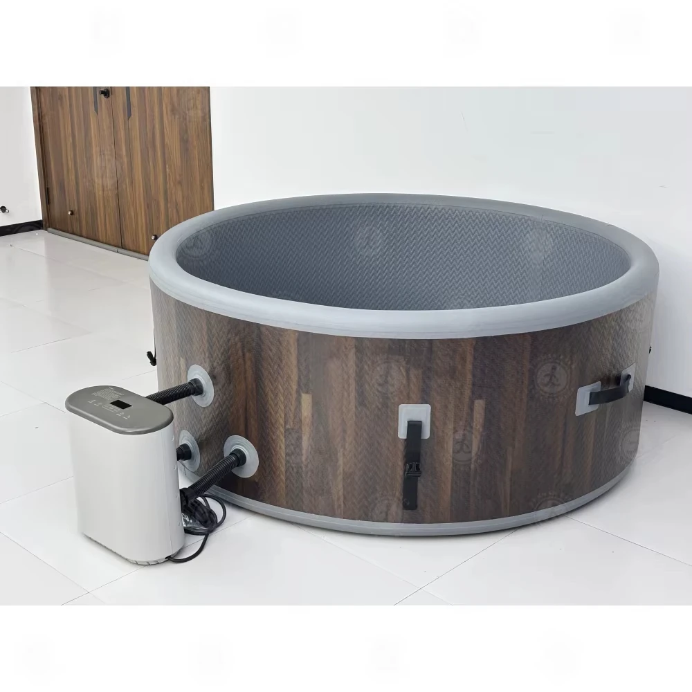 Vasca idromassaggio gonfiabile per piscina idromassaggio da giardino esterno portatile Vasche idromassaggio Vasca da bagno spa elettrica per interni Jaccuzi Bubble Spa per la famiglia