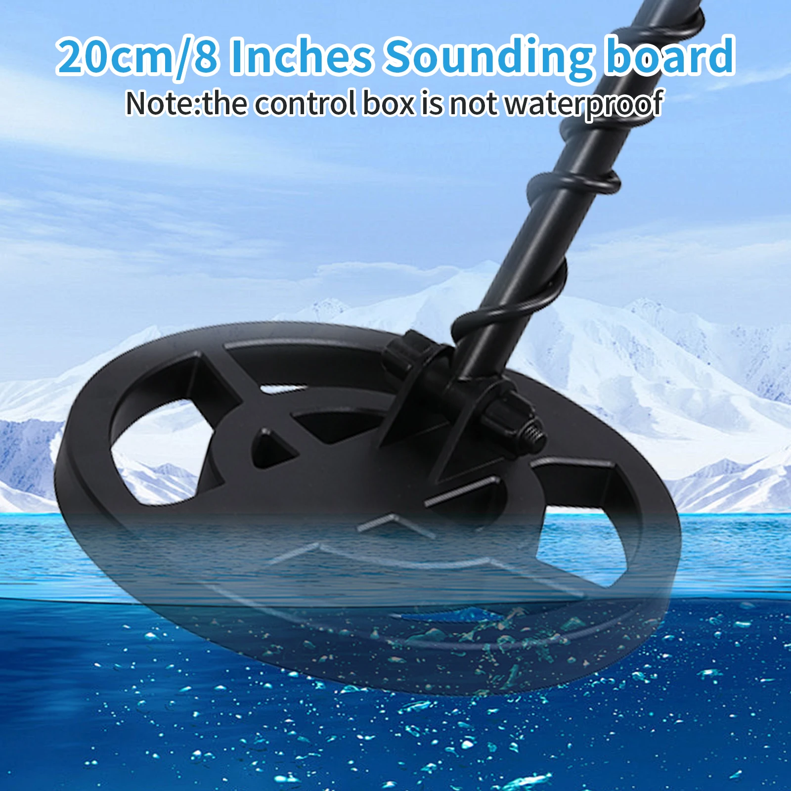 Metal Detector with Multiple Operation Modes,for Coin and Jewelry Hunting – Discrimination & Pinpoint Functions, Volume Control