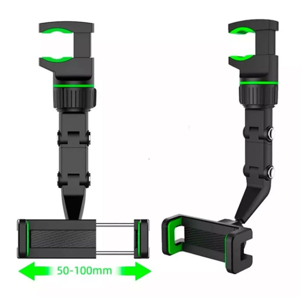 Supporto per telefono da auto multifunzionale regolabile con rotazione di 360 gradi