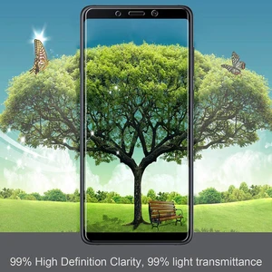 واقي شاشة زجاجي لسامسونج جالاكسي A3 A5 A7 A6 A8 J4 J6 Plus 2018 J2 J3 J5 J7 2016 A750 A9 2018 ، 4 قطع أفضل 8 مبيعا سامسونج A9 2016 الشاشة الأمامية - No1