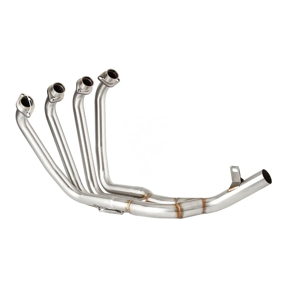 Voor Yamaha FZS 600 Fazer 1998 1999 2000 2001 2002 2003 FZS600 Fazer Escape Motorfiets Uitlaat Header Link Pijp Slip-on - afbeelding 2