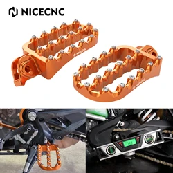 For KTM 390 Adventure 390 ADV 2020-2023 2024 2022 Motorcycle Enlarged Footrest Foot Pegs Pedals Forged Aluminum Flat FootPegs