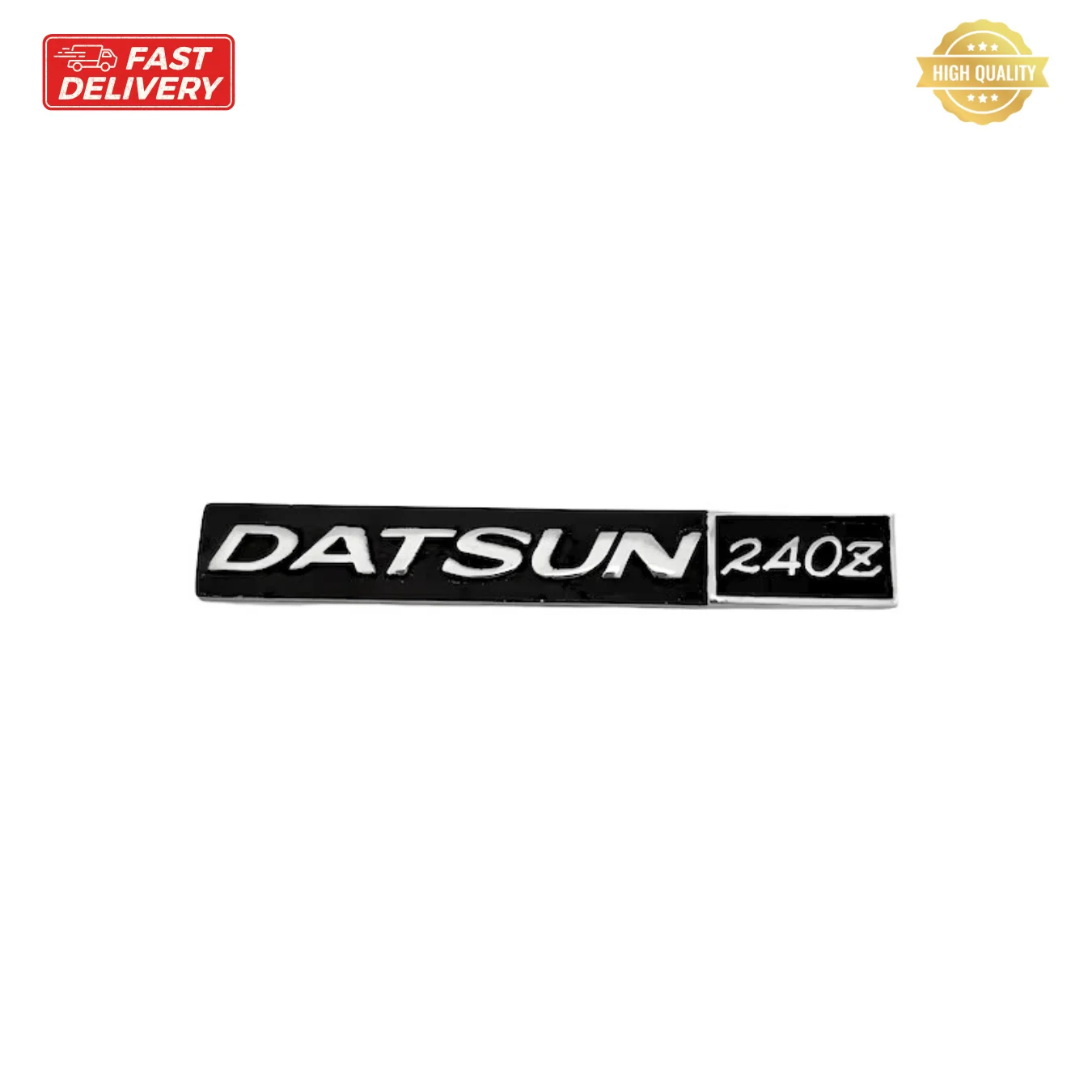 

Datsun 240Z Dashboard Vintage Badge Emblem in Metal Die-Cast