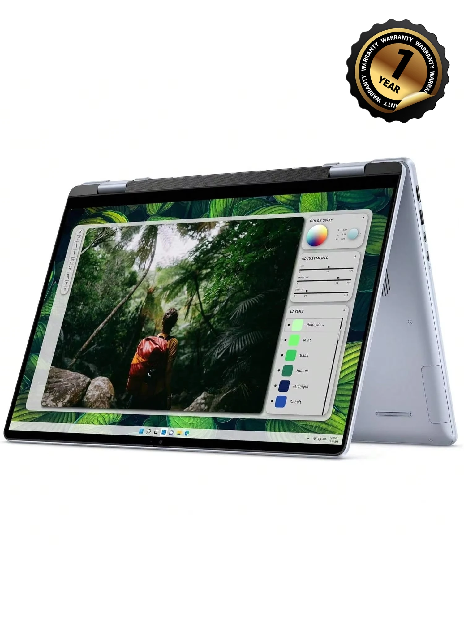 Dell Inspiron Laptop 16 "2-in-1, Intel Ultra 5 125U,16GB RAM,2TB, sidik jari, Backlit KB,Windows 11 Home