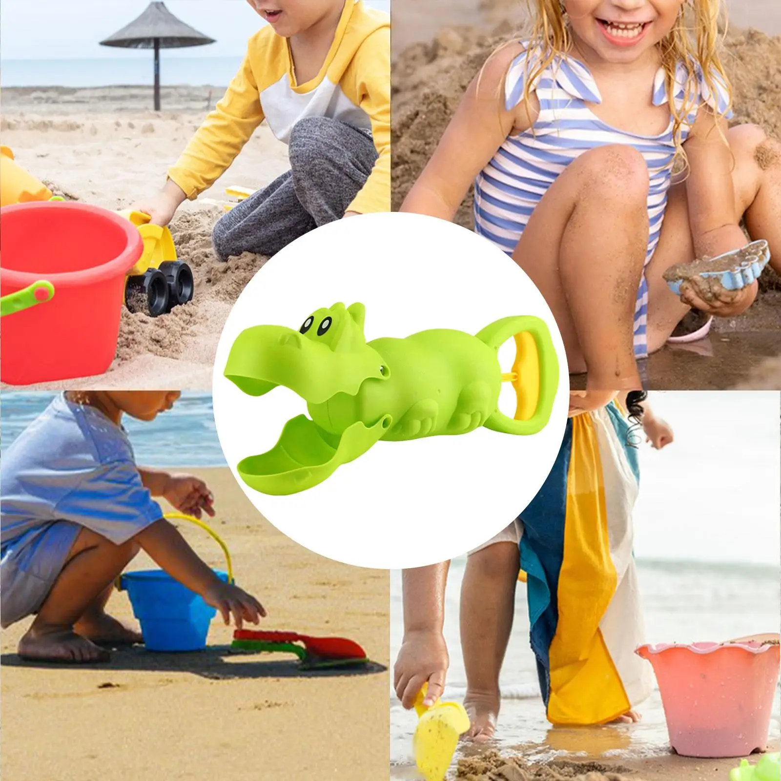 Grabber Baby Bath Toys - Beach toys sand playing Cute Colorful Lobster Claw Catcher Swimming Pools & Outdoors - Educational Game