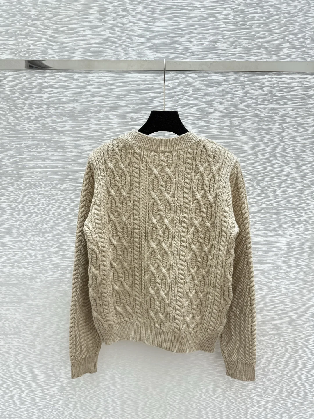 

2025 Women's 3D Diamond Knit Top Ribbed Long Sleeve Pullover Plush Textured Crewneck Fall Winter Soft