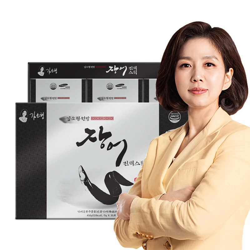 [Kim So-Hyeong] Wonbang Eel Extract Stick 30 Packets + Shopping Bag - Vitality Eel Extract Convenient Stick, Cost-effective Gift for Energy and Stamina