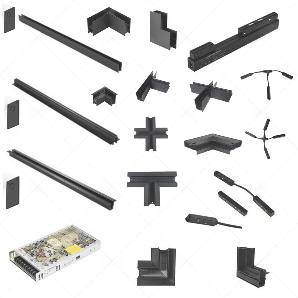 20-type magnetisch spoorlicht Elke link en geleidende module Diverse spooraccessoires - afbeelding 2