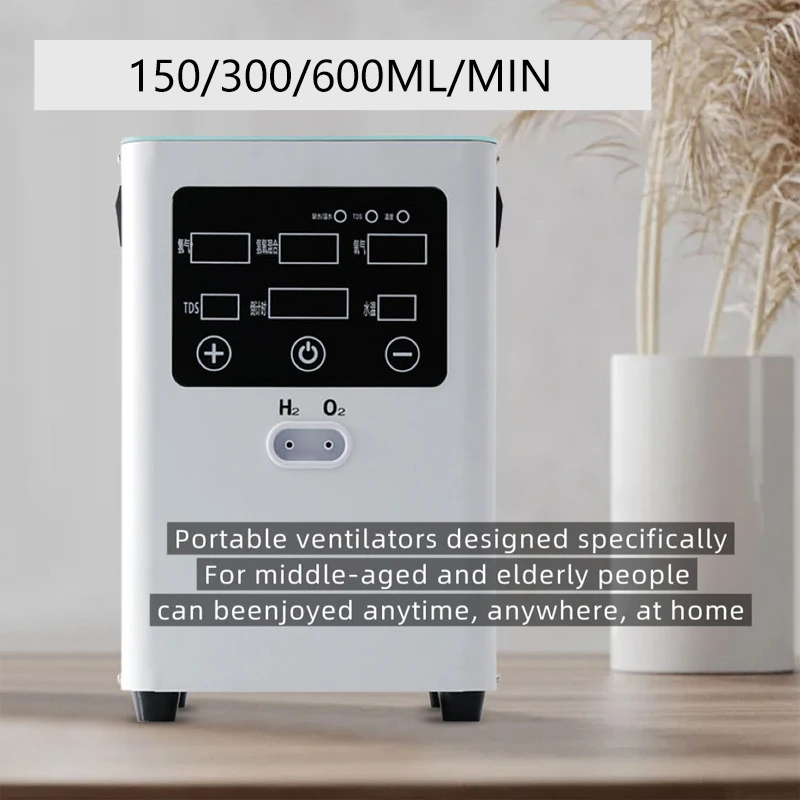 Molecular Hydrogen Water Generator Browns Gas Nano Hydrogen Inhalation Machine 99.9% Purity Hydrogen Producing Breathing Machine
