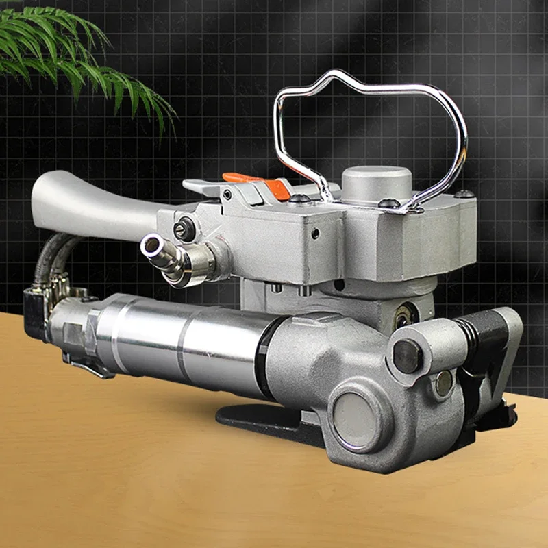 Baler Portable Pneumatic PET Strapping Wrapping Machine PP Plastic Steel Strapping Pressure-Free Hot Melt Baler