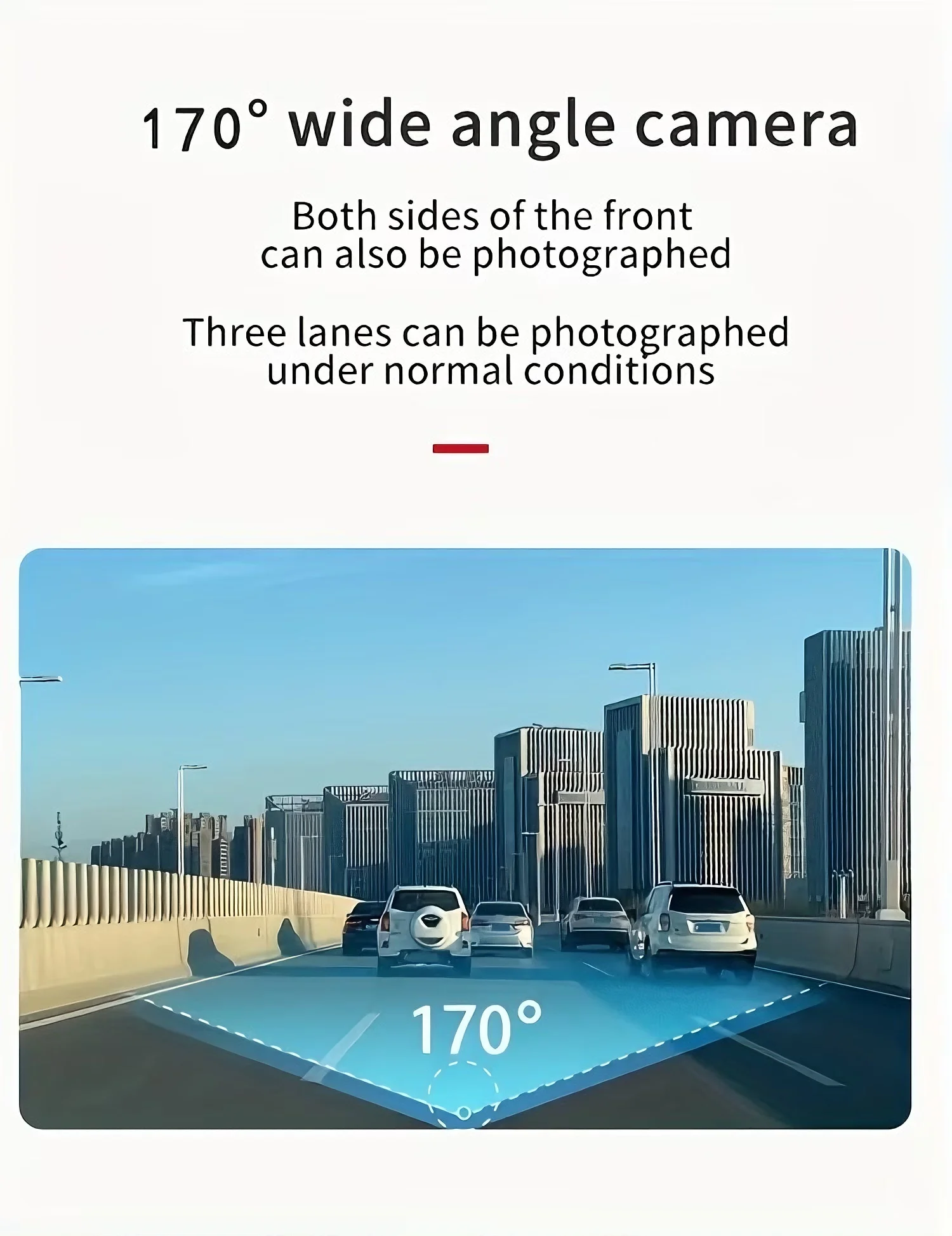 ETYMOOFOX Dual-Dashcam Vorne 1080P Innen 720P, 170° ° Weitwinkel, Nachtsicht, 24-Stunden-Parküberwachung, Schleifenaufzeichnung, G-Sensor – Detail 4
