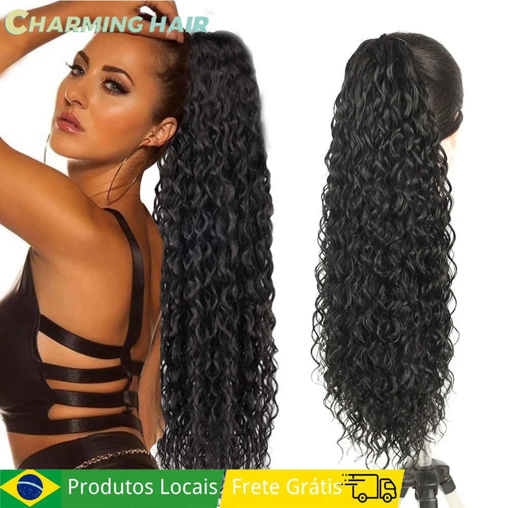 Cola De Caballo Afro Cacheado, 60cm, 150g, Sirena, MODA