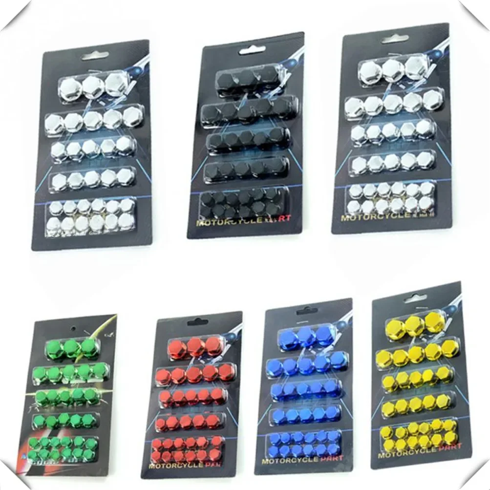 AliExpress NONE Motorcycle Nut Bolt Cap Cover Decor Bike Ornamental plastic for Ducati M797 M1100 S EVO 821 ST2 MONSTER 1200 S  R 797