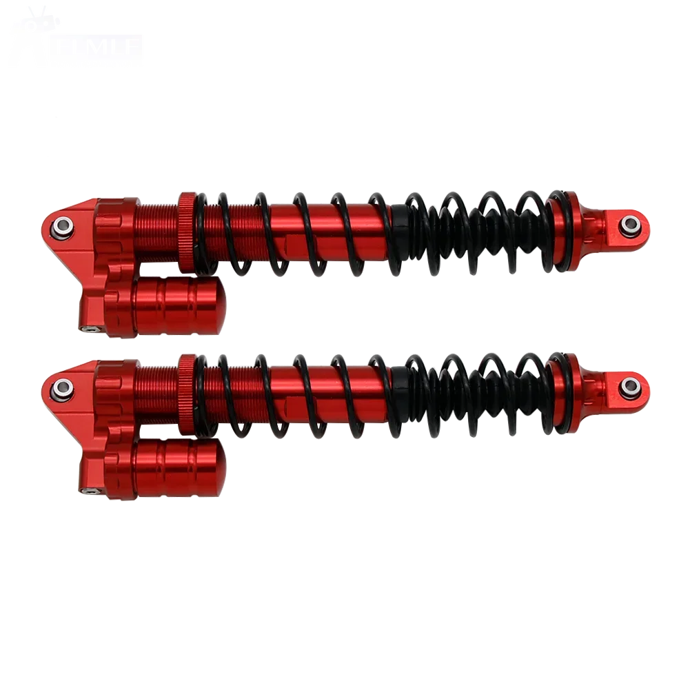 Legierung CNC 8mm Vorne oder Hinten Stoßdämpfer mit Puffer Hohlraum Kappe Kit Fit 1/5 HPI ROFUN BAHA ROVAN KM BAJA 5B 5T 5SC Spielzeug Teile