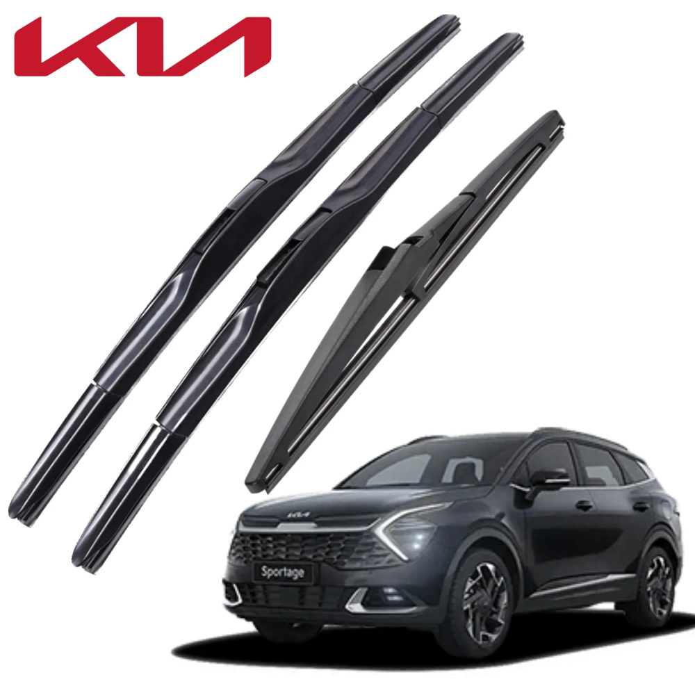 Kia Sportage Wiper Blade Window Brush Front Rear 1+1+1