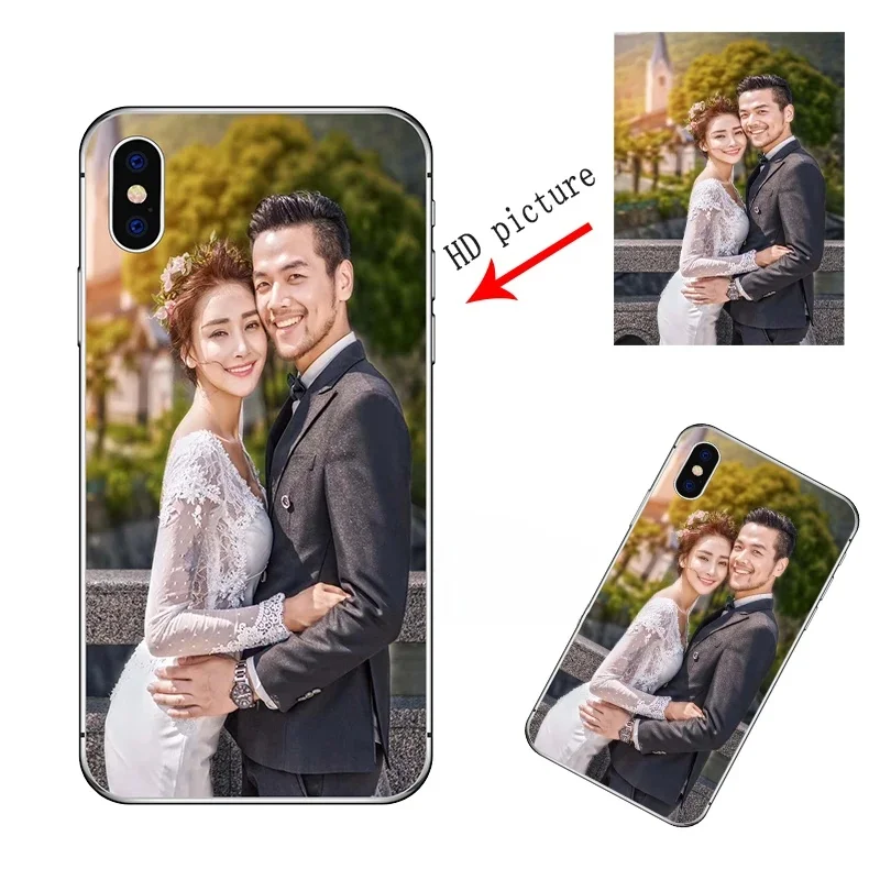 Aangepaste DIY telefoonhoes voor iPhone 16 15 14 13 X XS Max 8 7 Plus iPhone 12 11Pro Max se Gedrukt Soft Cover Aangepaste fotohoes - afbeelding 2