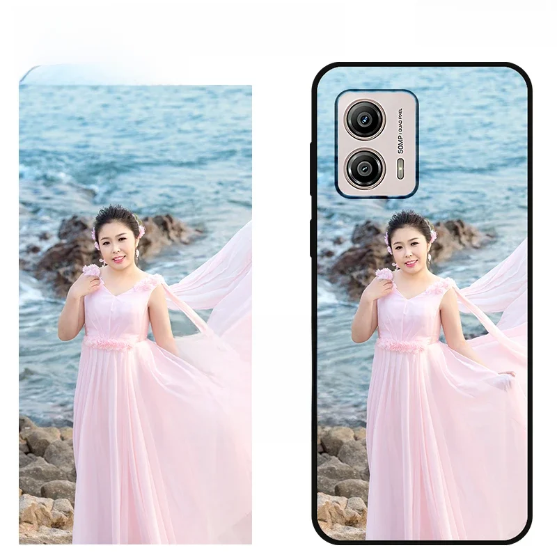 Custom Photo Case For Motorola Moto G14 G54 G84 G82 G85 G34 G24 G22 G04 S G62 E14 Edge 50 40 30 Ultra Pro S50 Neo Power 5G Cover