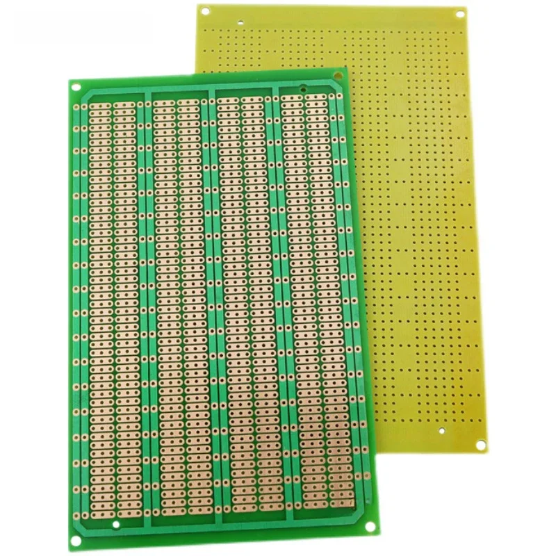 1 sztuk DIY 9x15 9*15CM prototypowy papier PCB uniwersalny eksperyment matryca płytka drukowana jednorzędowy ciągły otwór 90x150mm — zdjęcie 2