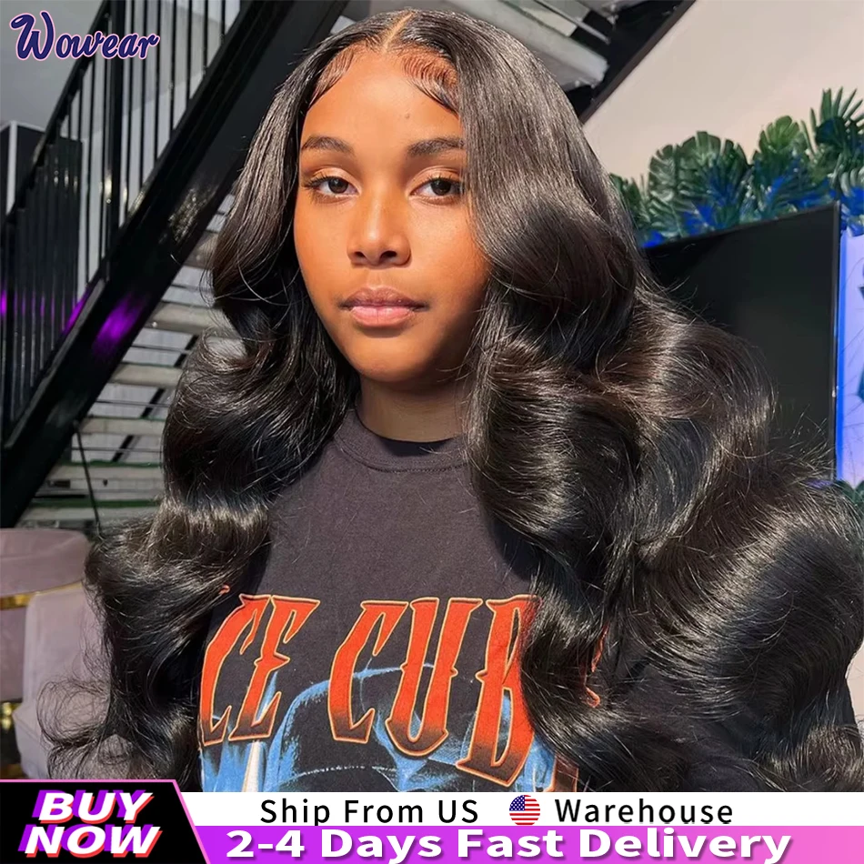 Body Wave Lace Wigs For Women Human Hair 4x4 5x5 Lace Closure Wig 30 32 34 Inch 13x4 13x6 Lace Frontal Wig Deep Wave Frontal Wig