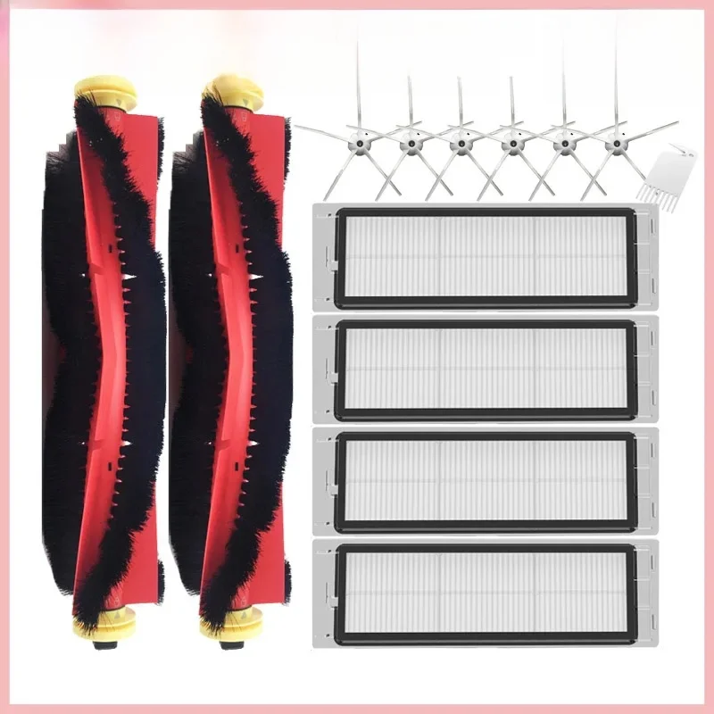 Pièces de rechange pour aspirateur Roborock S4 S5 S5 MAX S6 MaxV S6 Pure E4 E5, brosse latérale principale, filtre HEPA, accessoires