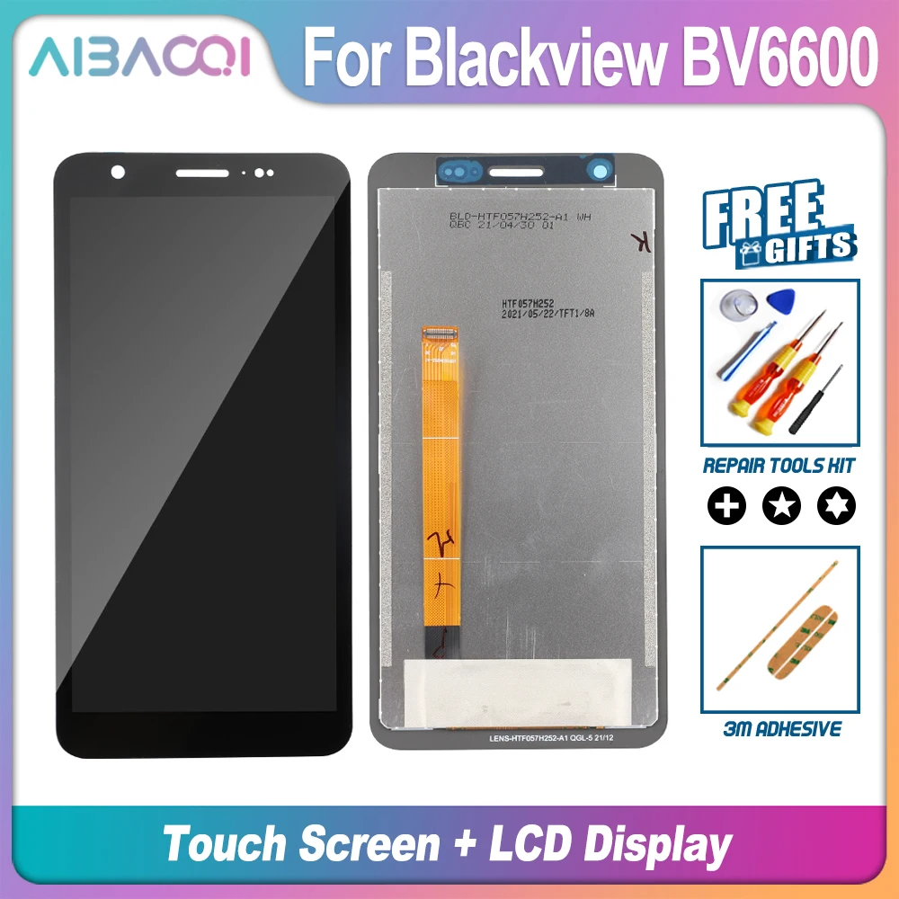 New For Blackview BV6600 BV6600E BV6600 Pro Touch Screen + LCD Display Assembly Replacement For Blackview BV6300 BV6300 Pro