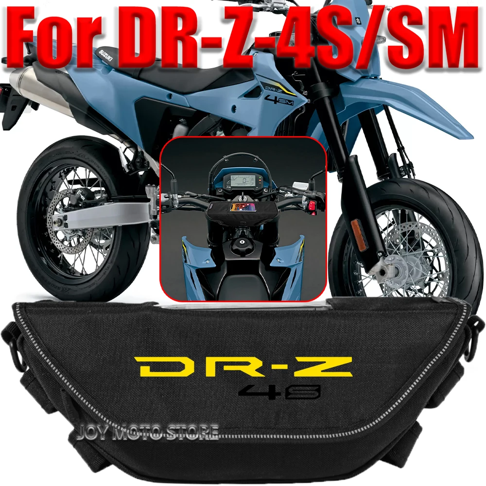 

For DR-Z-4S/SM dr-z-4s sm Motorcycle accessories tools bag Waterproof And Dustproof Convenient travel handlebar bag