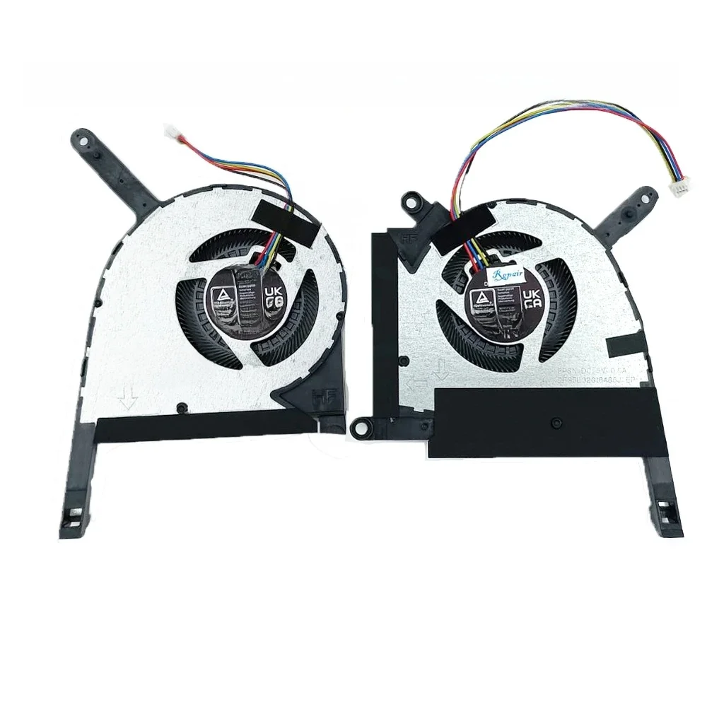 Wentylatory chłodzące CPU GPU 5V do ASUS Tuf Gaming A15 FA507 FA707 FX507 FA507RC FA507RE Laptop Cooler Fans Radiator 13NR08Y0T01011 New — zdjęcie produktu 7