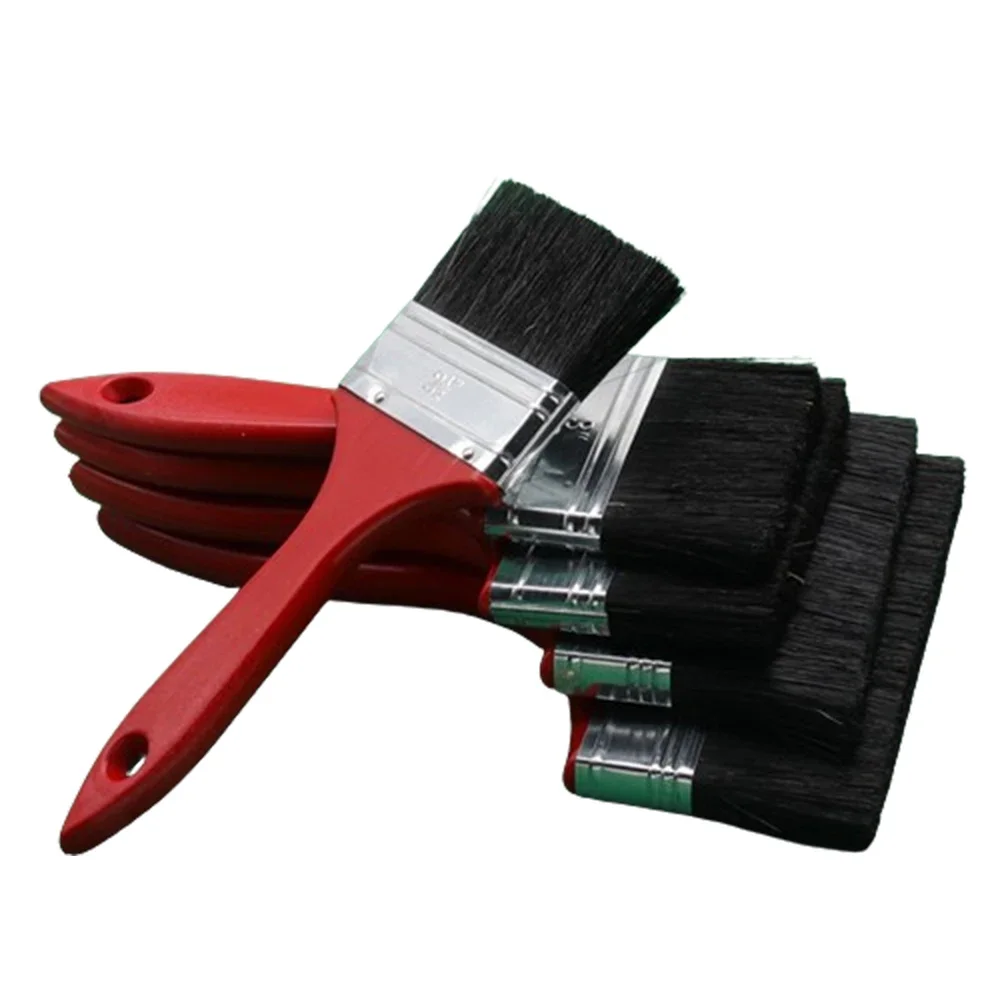 1/1.5/2//2.5/3/4/5/6 inch Paint Brush Home Decoration Paint Brush Plastic Handle Soft Hair Brush Wall and Furniture Paint Tool