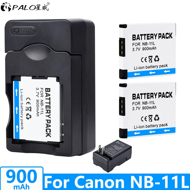 NB-11L NB 11L Camera Battery + LED Charger For Canon SX420 IS/A2300/A2400 IS/A2600/A3400 IS/180 HS/125 HS/140/132/155/150/240 HS