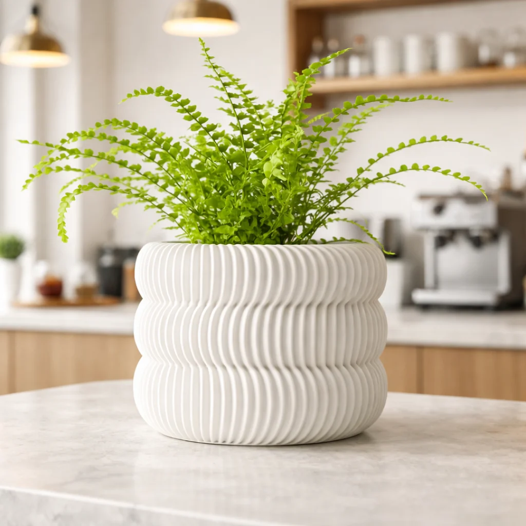 Modern Minimalist 3D Baskılı S - Snake Plant Ceramic incelemesi ve fiyatı