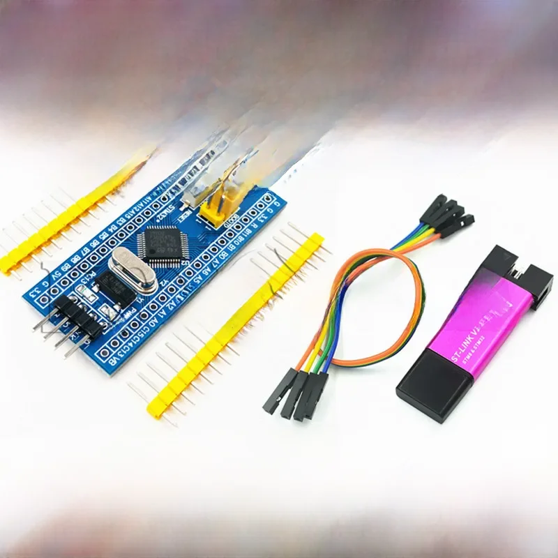 STM32F103C8T6 STM32F103C6T6 STM32F030C8T6 ARM STM32 minimalna płyta modułu rozwojowego systemu dla Arduino st-link V2 Downloader — zdjęcie 2