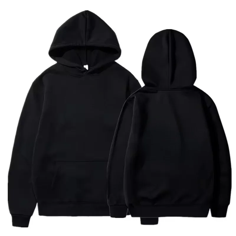 DIY Custom Uw Merk LOGO Mannen Vrouwen Casual Hoodie Top Effen Kleur Trui Straat Persoonlijkheid Sweatshirt Aangepaste Geschenken - afbeelding 2