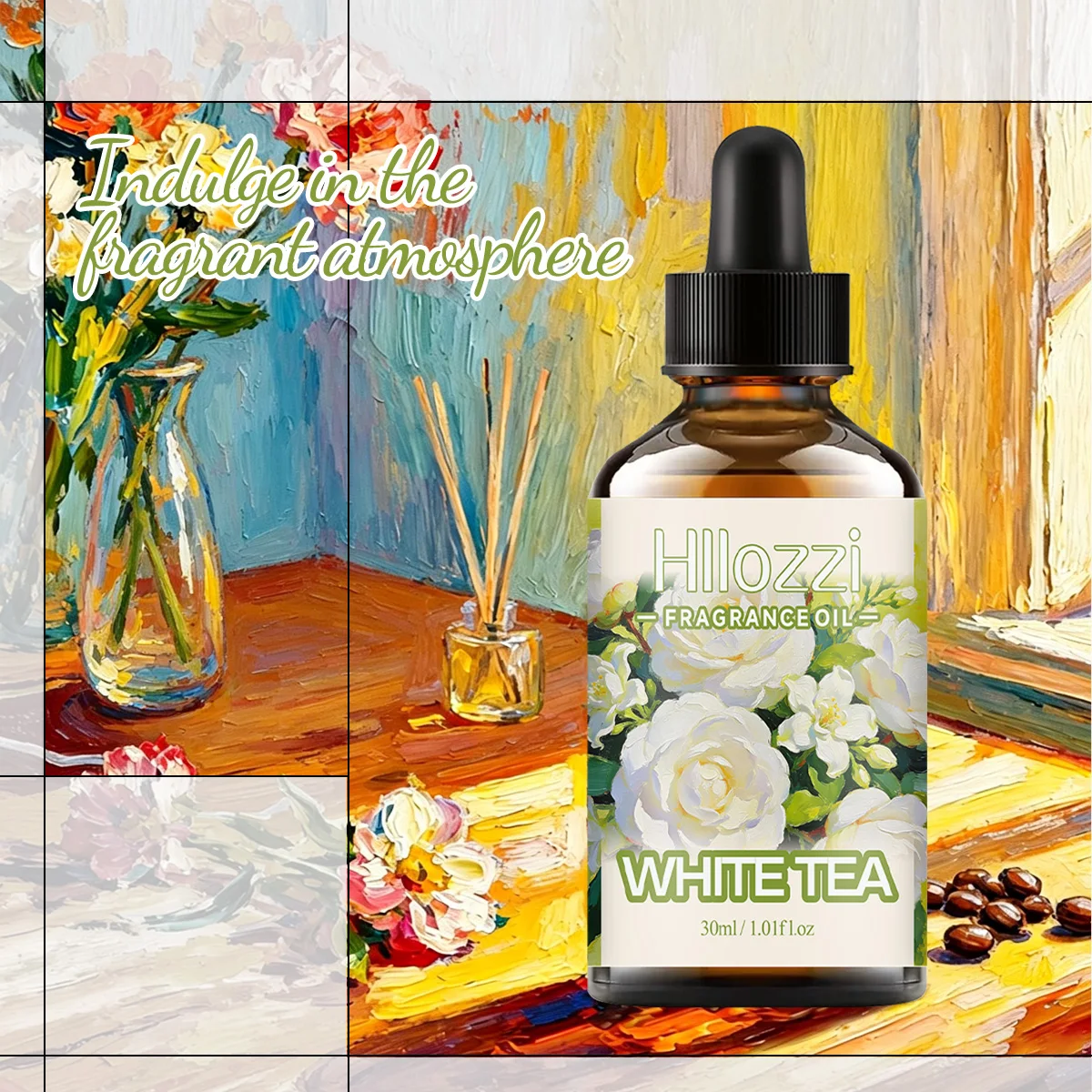 Beyaz Çay Esans Yağı, Difüzörl - Aromatherapy Diffuser incelemesi ve fiyatı