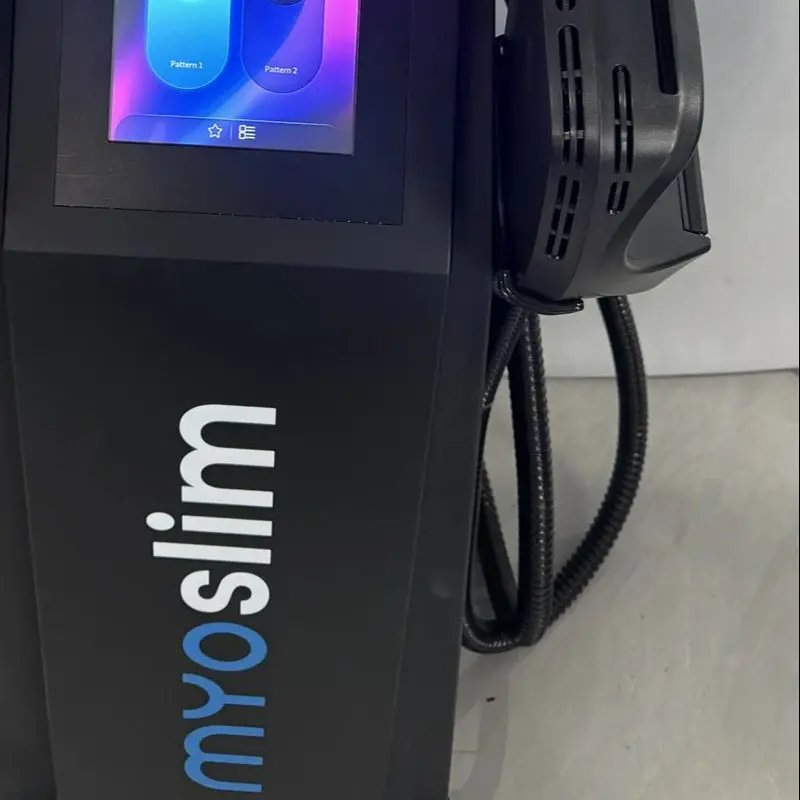 

Professional RF MYOslim Body Sculpting Machine Electric Fat Burning Slimming Muscle Stimulator 15 Tes 6500W 5 Handle Neo