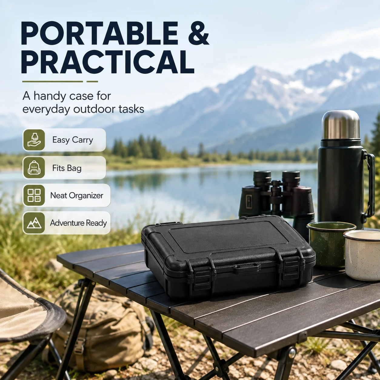 Kit de Emergencia Portátil para Exteriores con Herramientas de Supervivencia, Juego de Accesorios para Camping que Incluye Brújula, Encendedor, Manta de Rescate y Herramientas Multifuncionales
