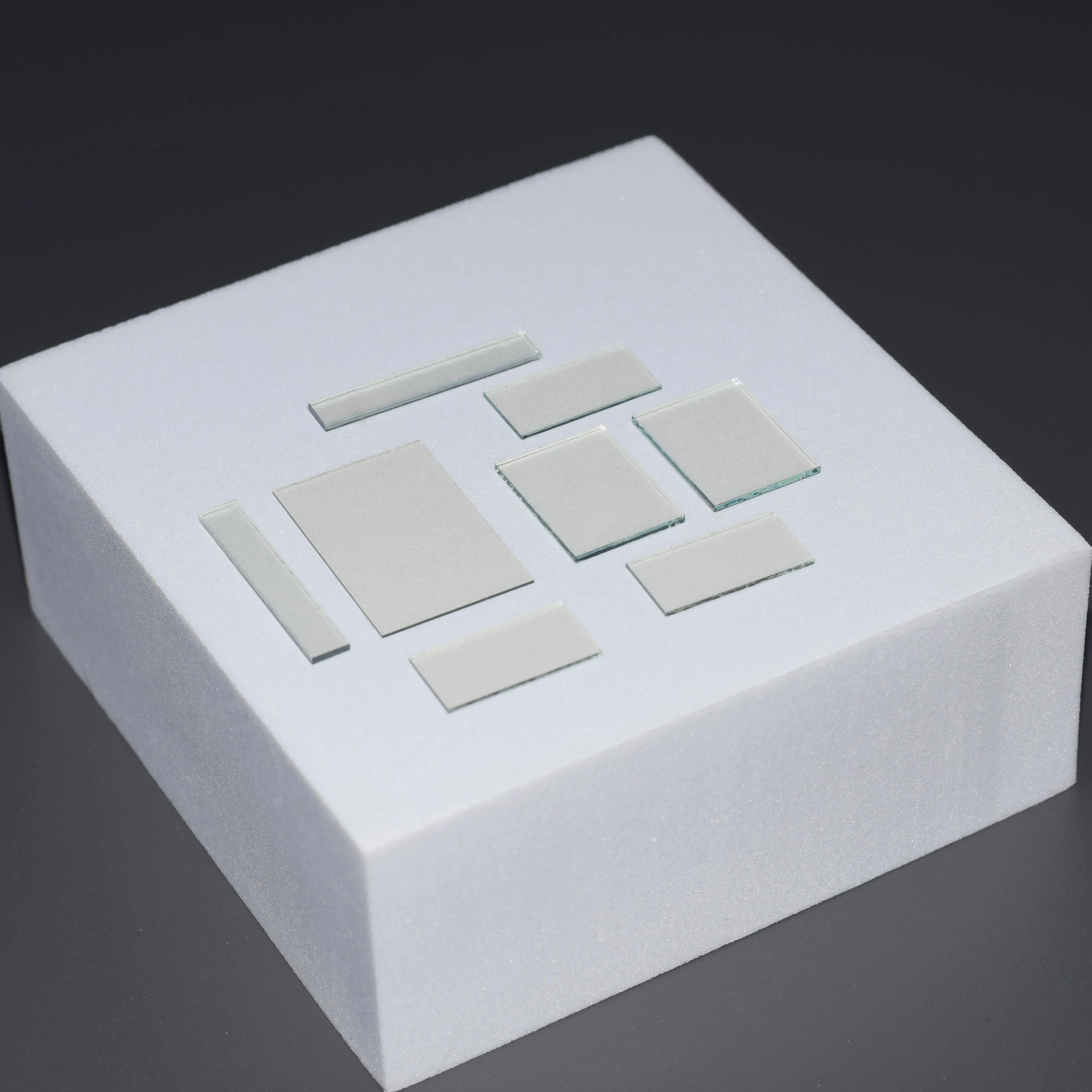 10x10 15x15 20x20 30x30mm 6Ohm Laboratory ITO Conductive Glass Indium Tin Oxide Film Glass ITO Coating Optical Glass