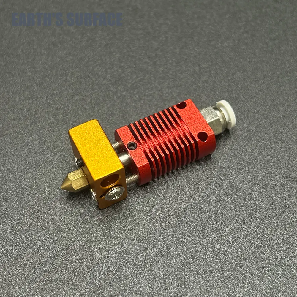 ES-3D Printer Part MK8 J-head Extruder Hot End Kit with Heating Block Silicone Covers for Ender 3 CR10 3D Printer HotEnd Parts