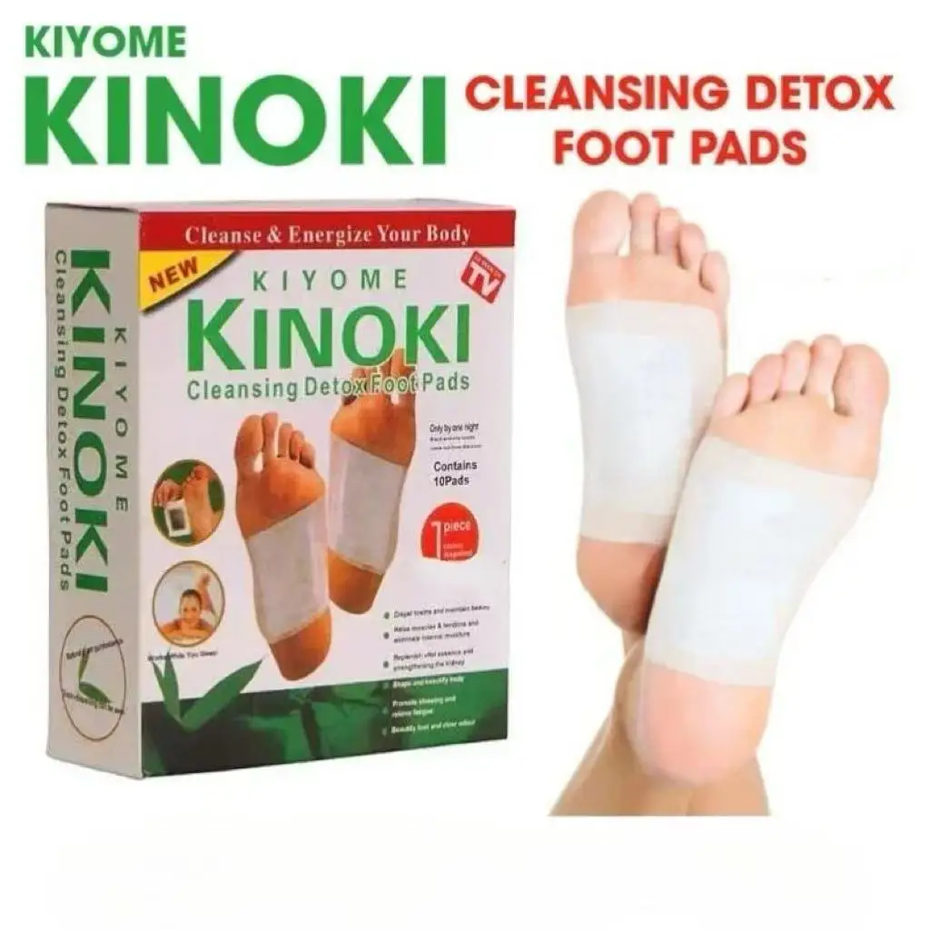 

Tuhopeta 10pcs/box Detox Foot Pads Fat Burning Natural Plant-Based Cleansing Patches for Body Energy & Toxin Removal детокс пла