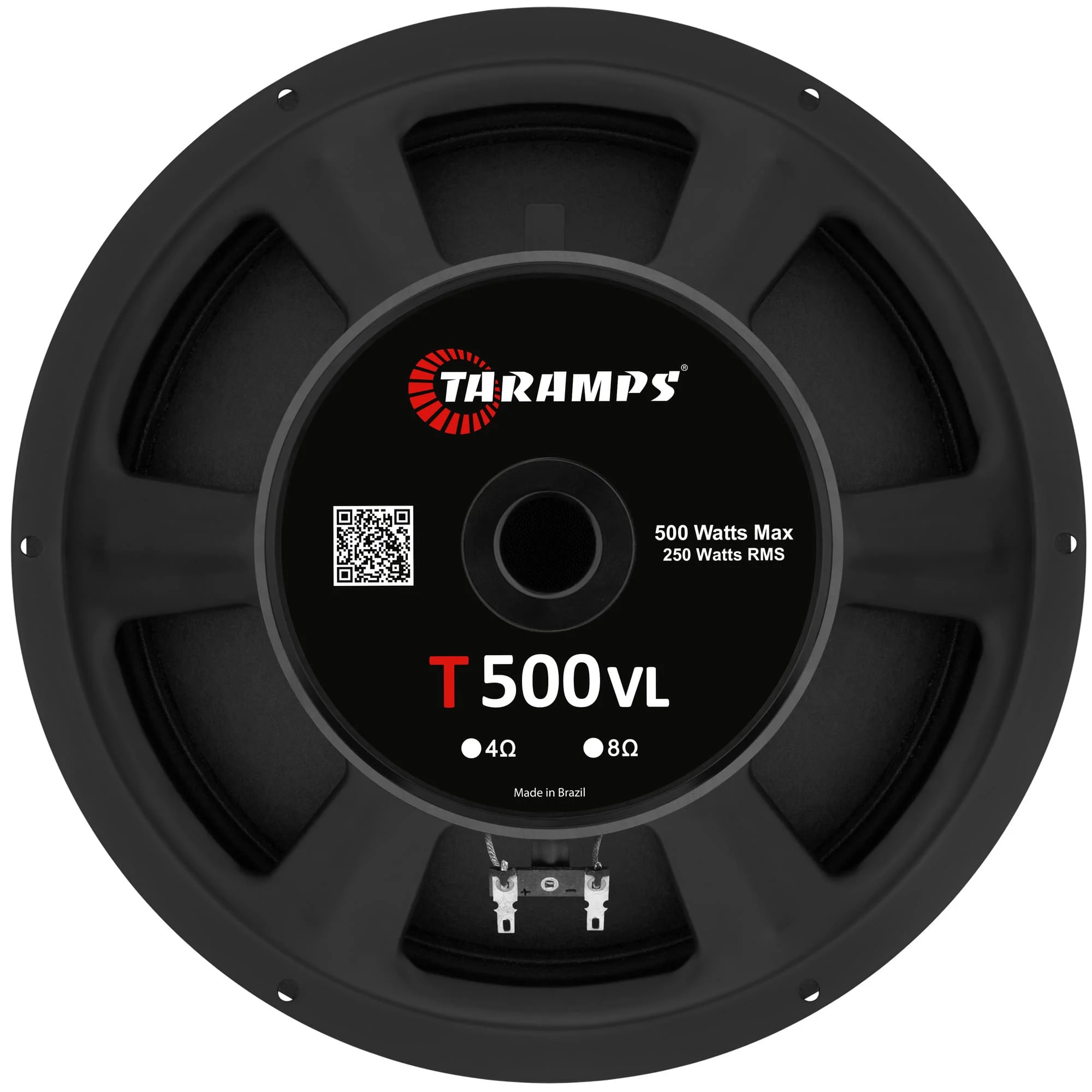 T500 VL 12 Inch 250W RMS 8 Ohms Woofer Taramps Speaker