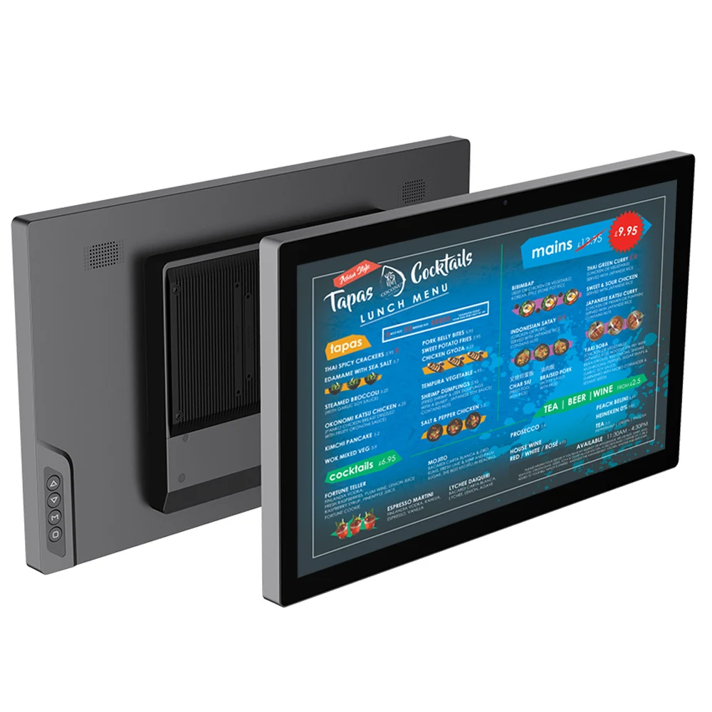 

21.5” KDS, Kitchen display screen for restaurants, Android or Windows OSD, Water-Resistant,Oil-Proof, Steam-proof, Dust-Tight