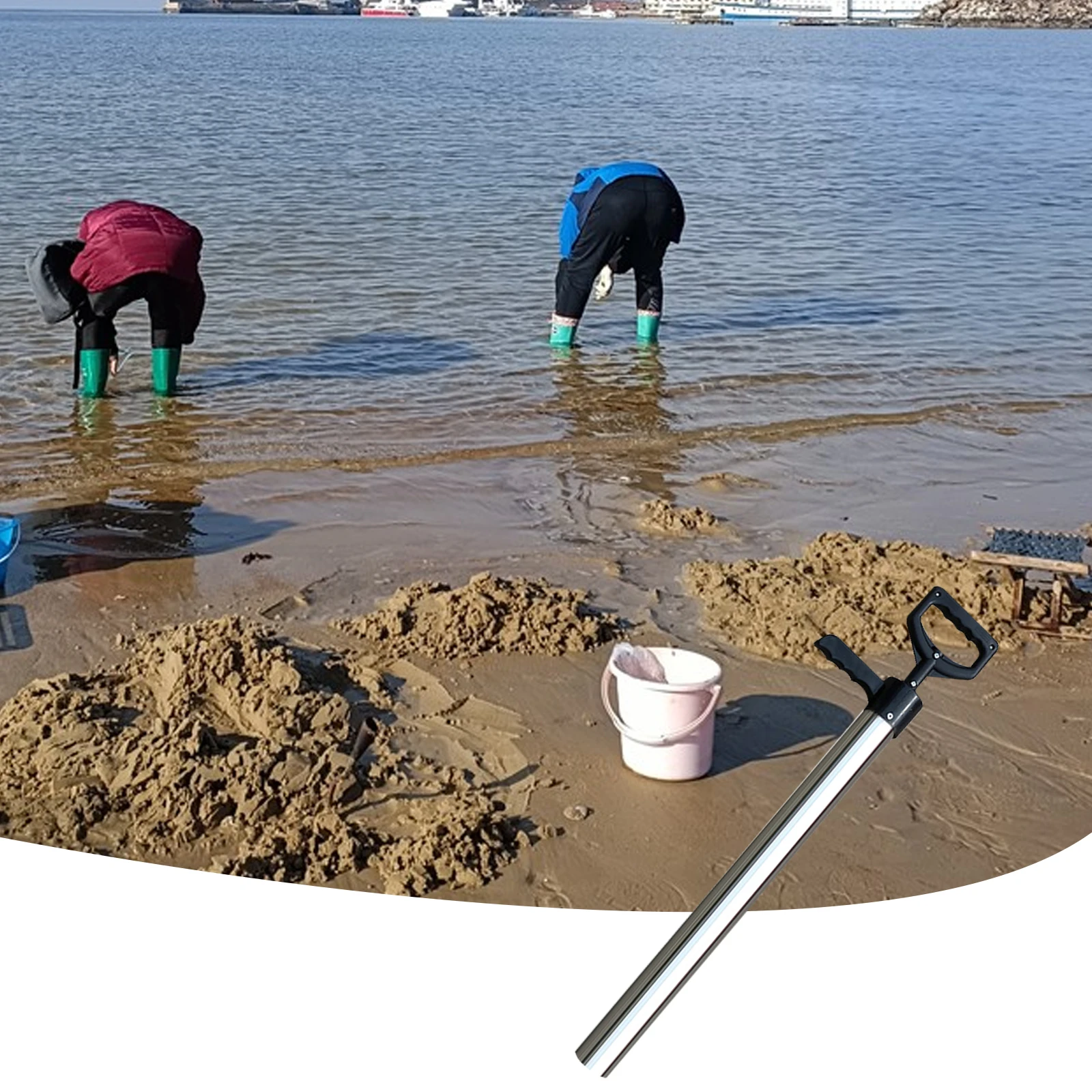 Shrimp Pump Multiuse Beach Artifact Sand Shrimps Catching Tool Multifunctional  for Clams Sand Shrimps Mantis Shrimps