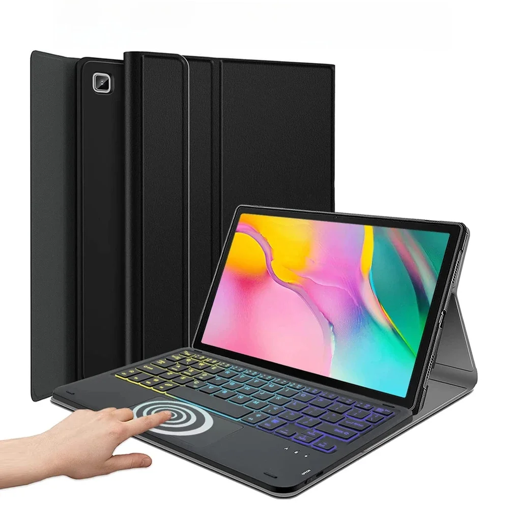 Pokrowiec na klawiaturę Bluetooth do Samsung Galaxy Tab A9 Plus 11-calowe etui z Samsung Galaxy A9+ SM-X210N/X216B Magic Keyboard — zdjęcie 2