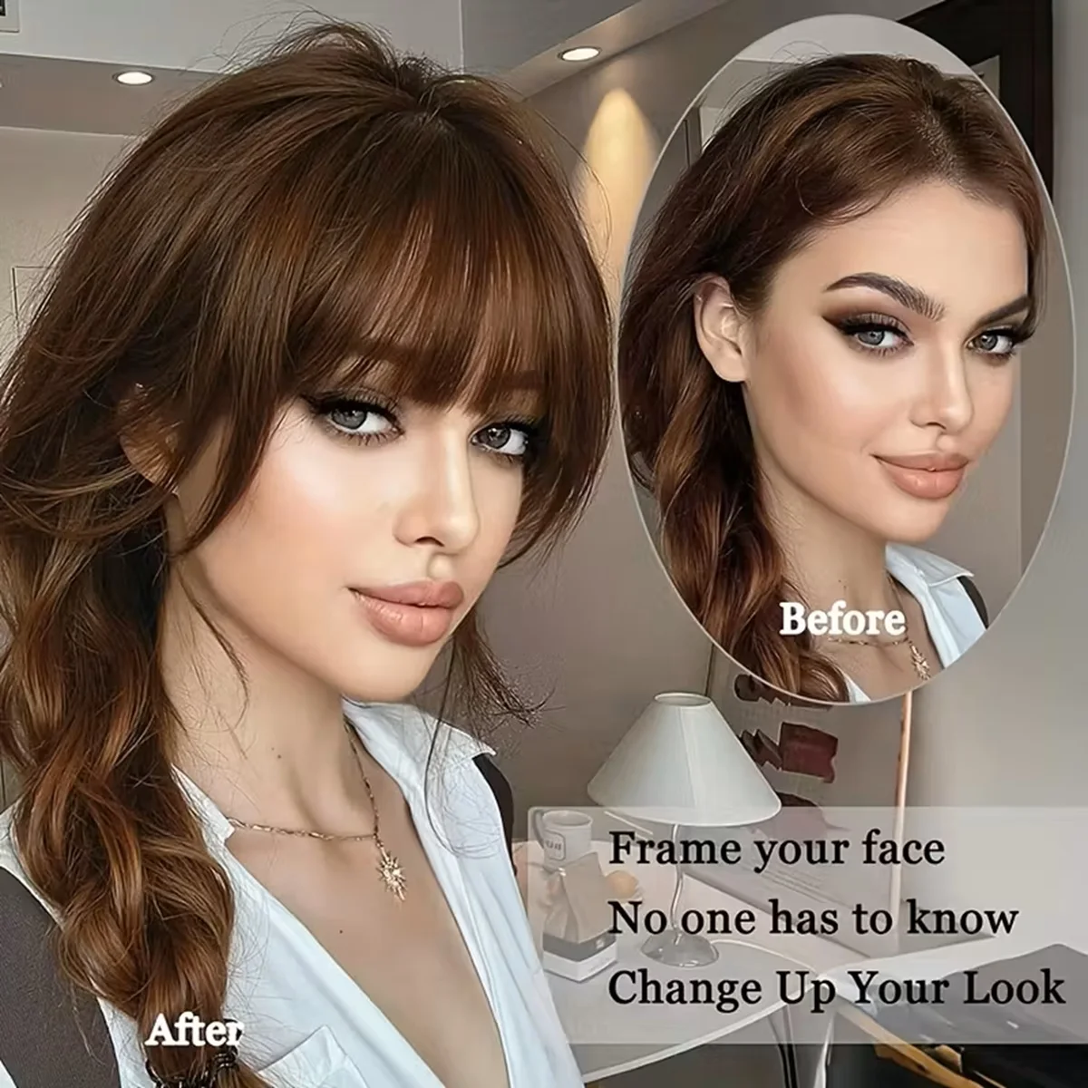 Wispy الفرنسية الإنسان الانفجارات كليب على الانفجارات الهوائية الخفيفة للنساء الاستخدام اليومي الأسود والبني والبورغ والأشقر اللون الانفجارات وصلات شعر