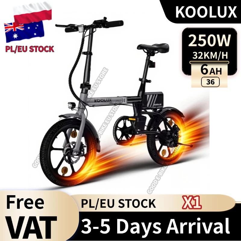17.4kg 전기자전거: KOOLUX X1 250W 접이식 전기자전거 리뷰