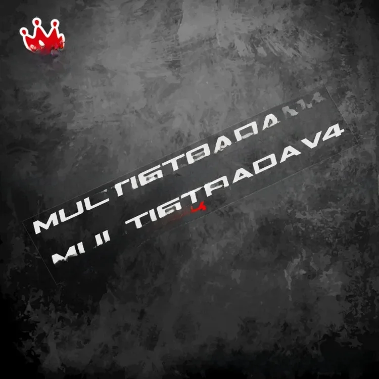 AliExpress Sticker Kingdom studio 1 Pair For Ducati Multistrada V2 V4 Pikes Peak Motor Bike Stickers Motorcycle Reflective Waterproof Decals 10