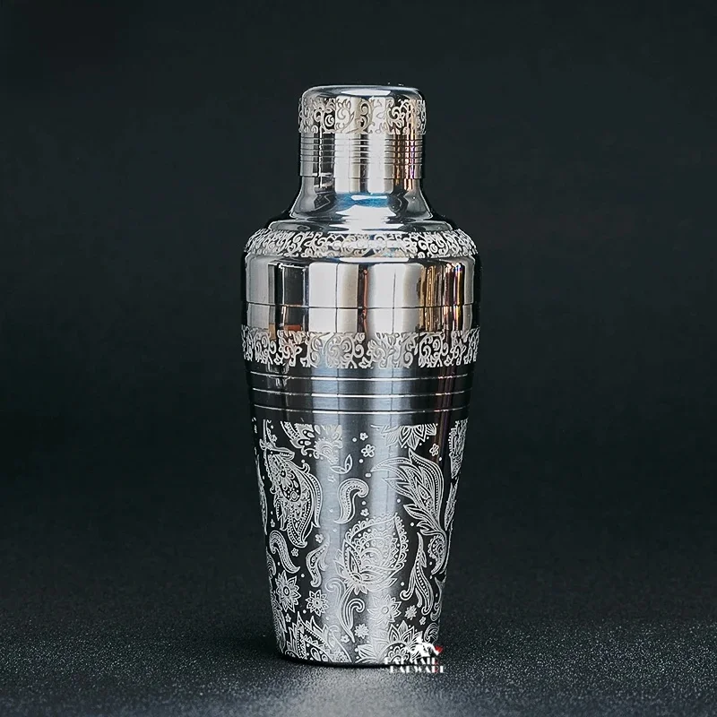 Carven 510ml koktajlowy shaker ze stali nierdzewnej Boston Bar w stylu japońskim — zdjęcie 2