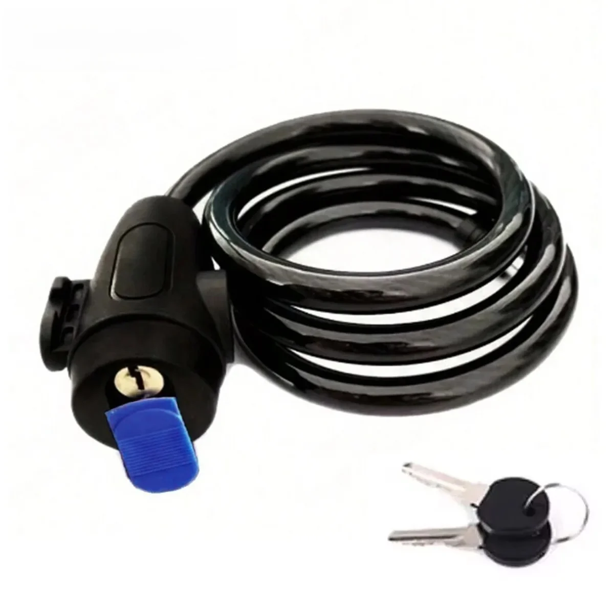 AliExpress Bicycle Lock Metal Anti-Theft Bicycle Lock With Two Keys Bicycle Chain Lock Suitable For Bicycle And Motorcycle Anti-Theft Lock