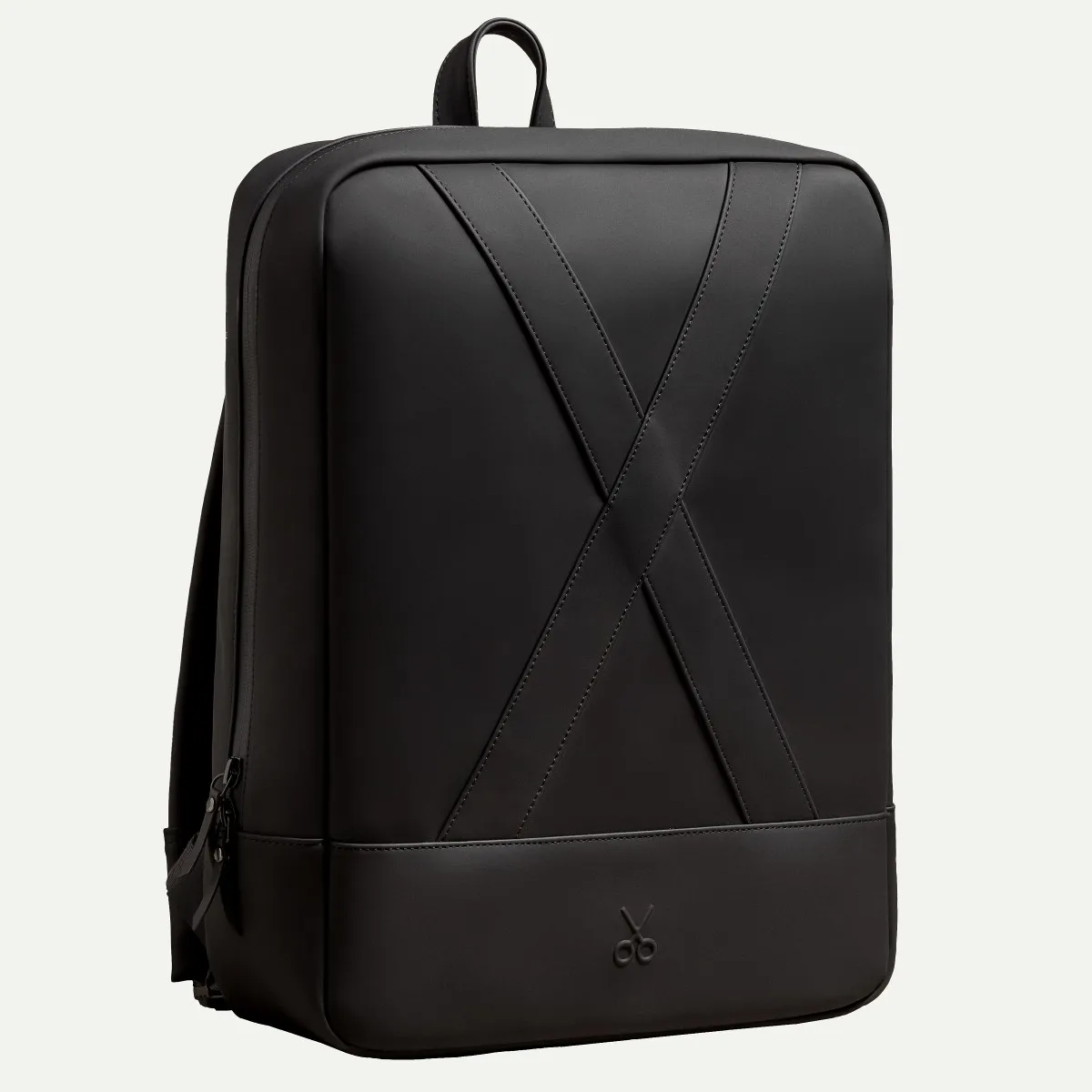 

Robroc Tar Black Matte Backpack Bag Can Be Used in All Weather Conditions Waterproof Great Design Men Women Unisex Usage