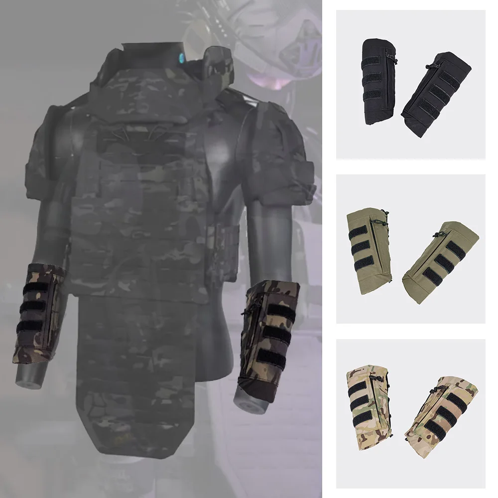 

Tactical vest Accessories, Hand Armor Equipment, Arm Protection, MOLLE Arm Armor,Tactical Arm Guards,Hunting Airgun Accessories